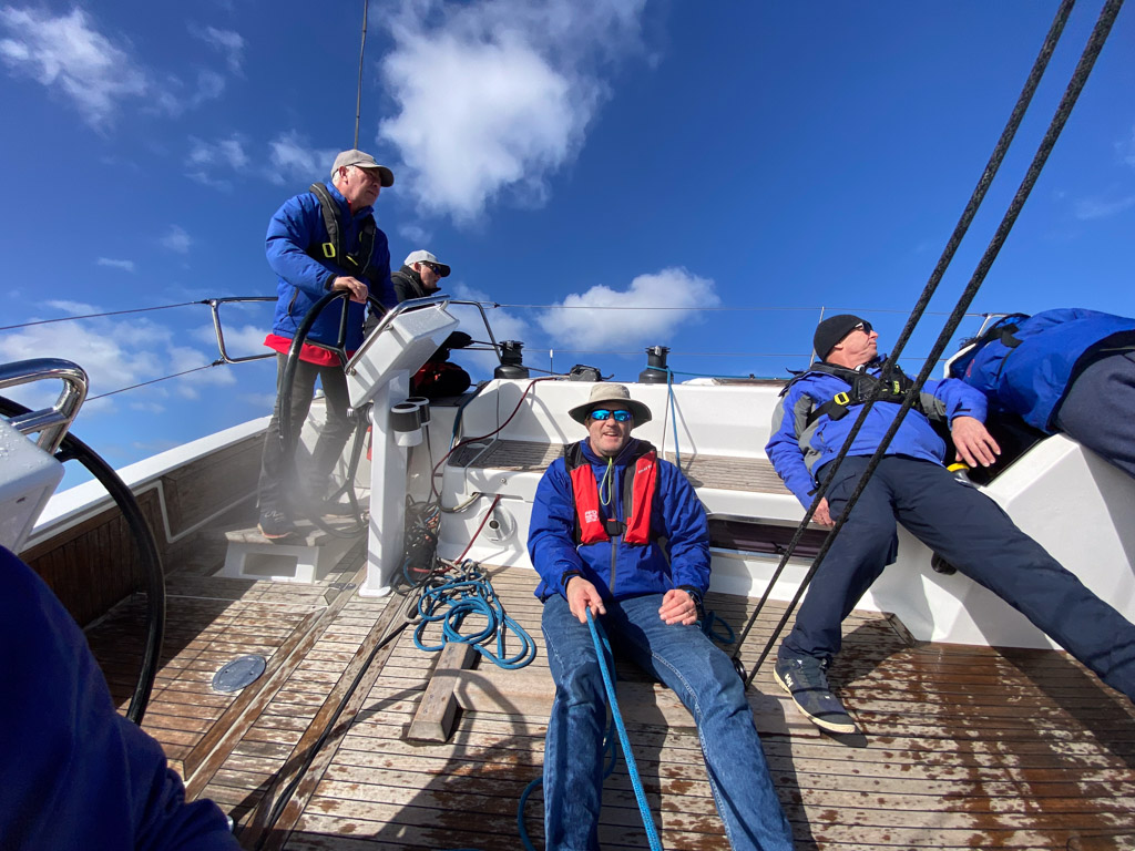 Shimmer, Hanse 505 Steve Twentyman Safety Beach Sailing Club - SBSC
